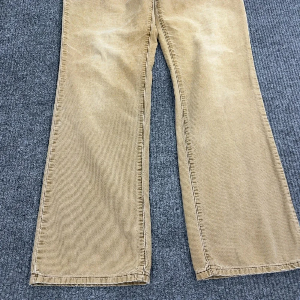 Polo Ralph Lauren Corduroy Pants Mens 33x32 Tan‎ 100% Cotton Workwear Skater Y2K